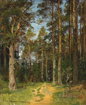 Paisaje clásico de Siverskaya Ivan Ivanovich árboles Pinturas al óleo